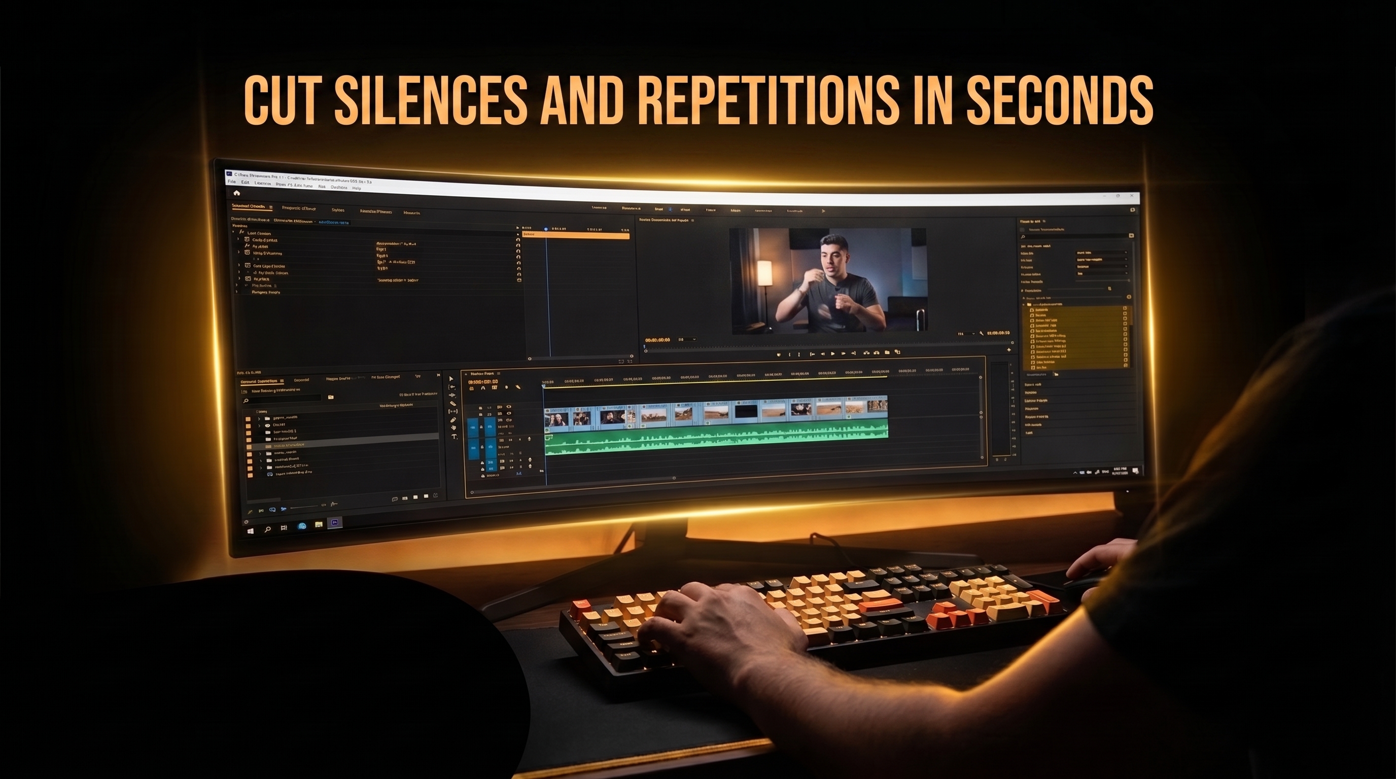 From 60 Mins to 3 Mins: Auto-Remove Pauses in Premiere Pro